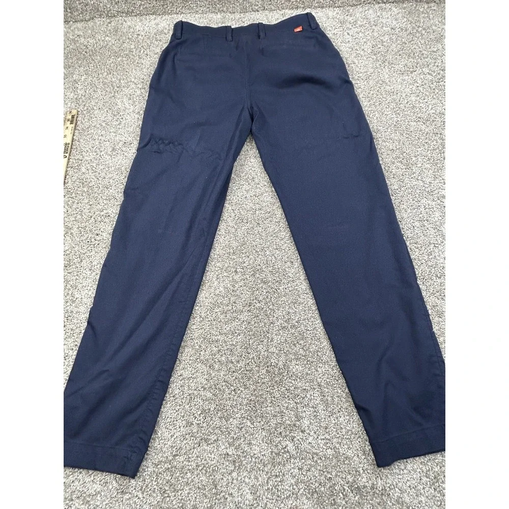 Nike Pants Mens 32x32 Blue Chino Straight Leg Dri Fit Lightweight Golf #0432